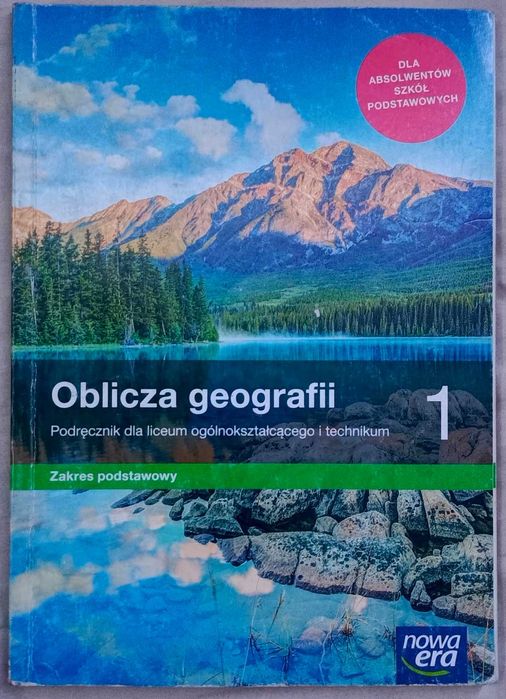 Oblicza geografii 1 zakres podstawowy, podręcznik