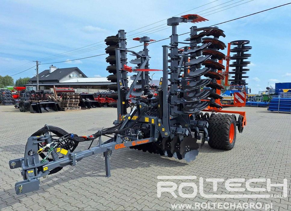 Brona Talerzowa Hydrauliczna Ciągana MANDAM GAL-K HD XL 5m 6m 7,5m