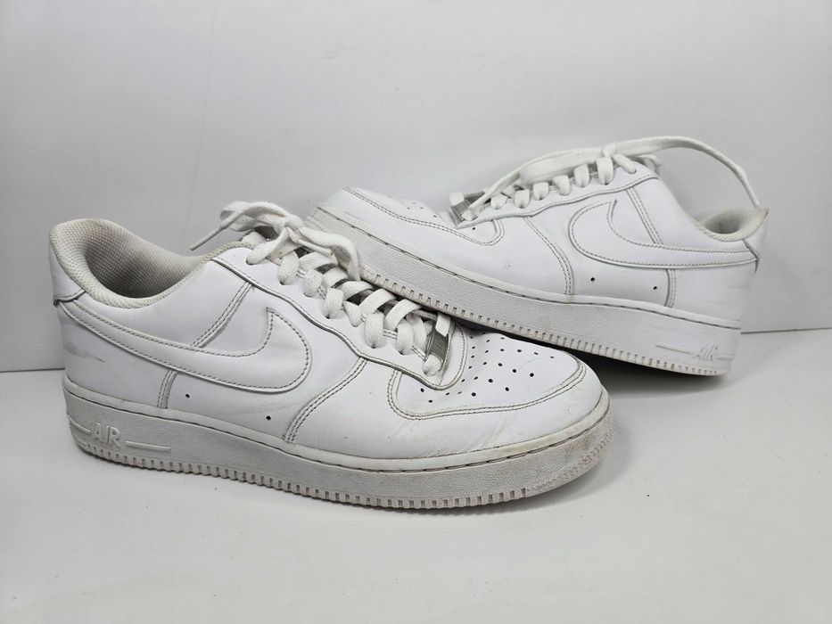 Buty męskie Nike Air Force 1 '07 CW2288 białe 42,5