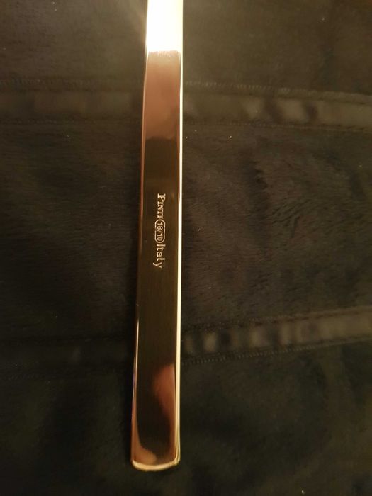 Komplet włoskich pozłacanych Sztućców marki Pintinox dla 6 osób