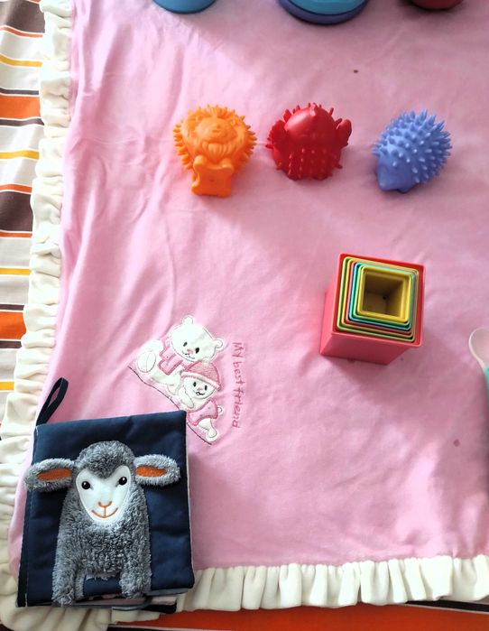 Conjunto 10 Artigos Brinquedos Bebé