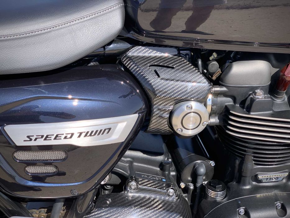 Kit completo em fibra de carbono 6 peças Triumph