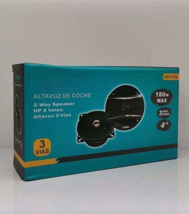 Colunas de 10cm e 360W totais  Novas