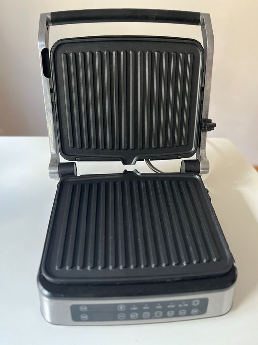 OPIEKACZ SKŁADANY SANDWICH Grill Toster Tosty Grzanki Panini 5 programów