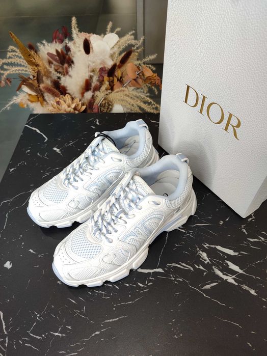 Кросівки Dior Chrono Sneaker White/Sky Blue: 11 650 грн. - Другие