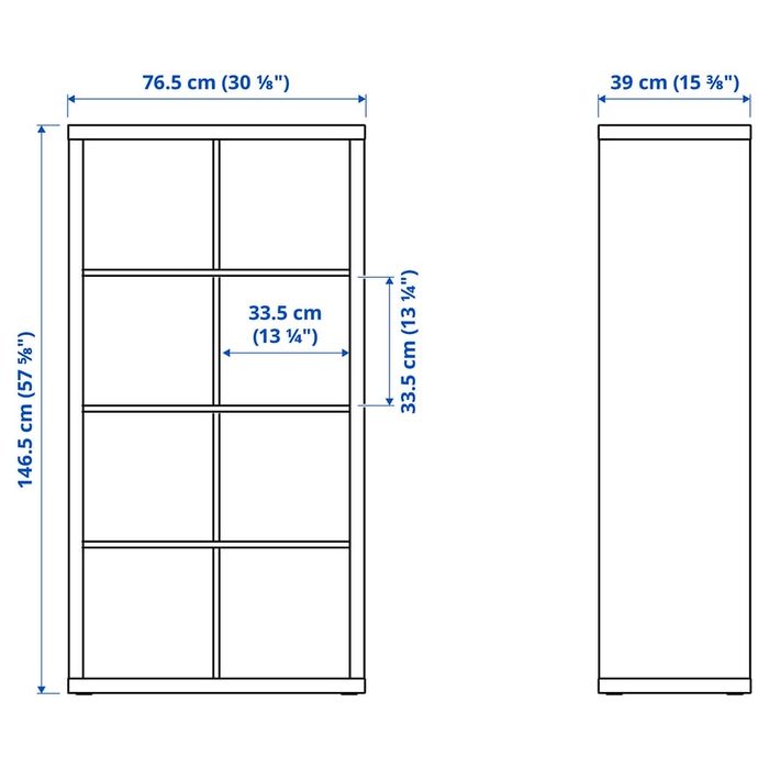Regał IKEA biały