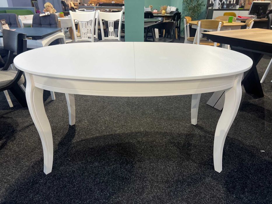 Стіл Софі 153х102+38 розкладний овальний в гостинну на кухню для кухні