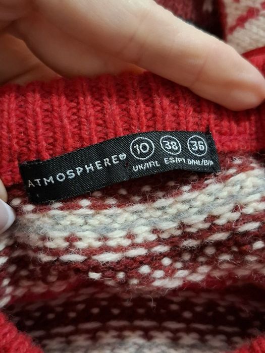 Зимовий новорічний світер