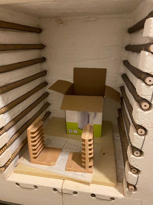 Mufla/Forno cerâmica olaria elétrico 1200º 88lt