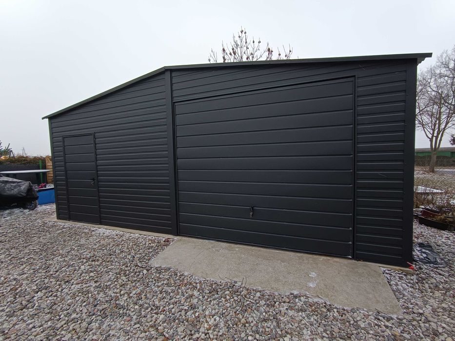 Garaż blaszak garaż blaszany wiata blaszana 7x5 6x6 5x5 na busy profil