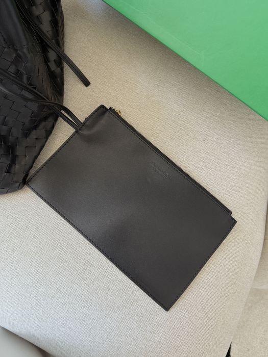 Сумка Bottega Veneta Medium Pinacoteca чорна, бароло