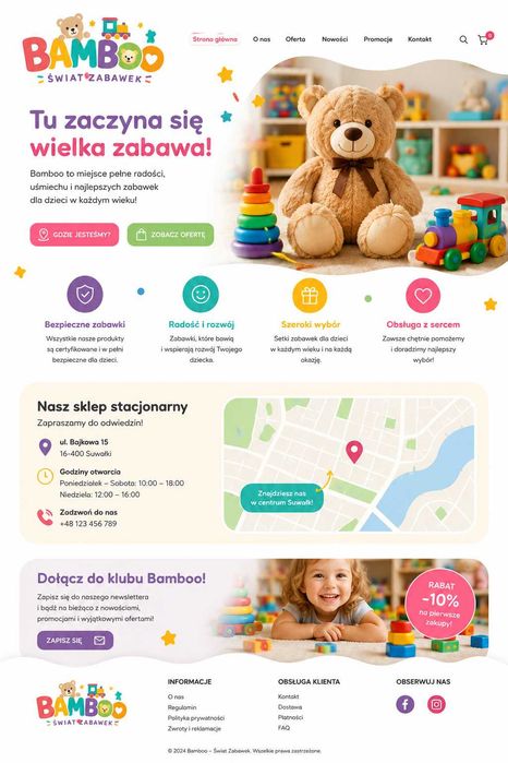 Strona internetowa Strona WWW Dla Firmy Wizytówka Logo