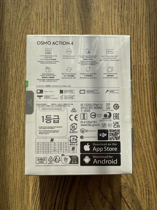 Kamera sportowa DJI OSMO ACTION 4 STANDARD COMBO 4K