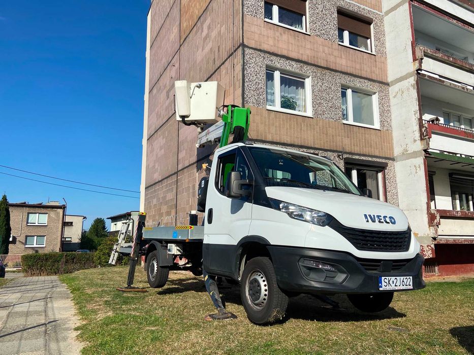 80zł | Podnośnik koszowy Ruda Śląska | Zwyżka z operatorem 20m