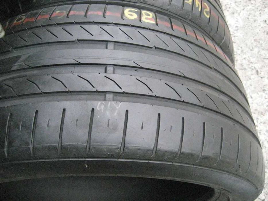 245/40R17 91Y Continental SportContact5 літо 2штуки шини б/у