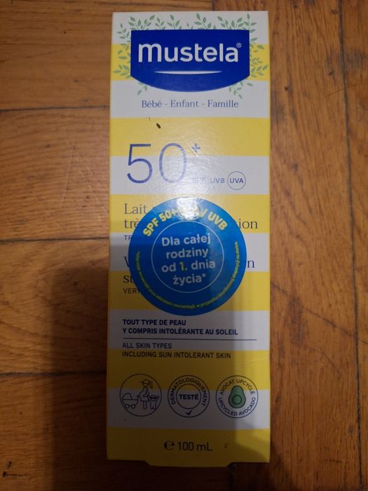 Mleczko ochronne Mustela SPF 50+ UVA/UVB