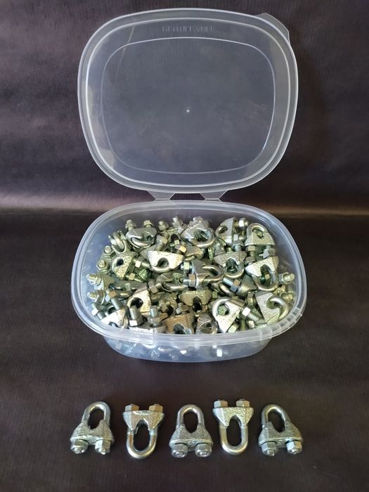 Abraçadeiras para cabos de aço tudo 10€