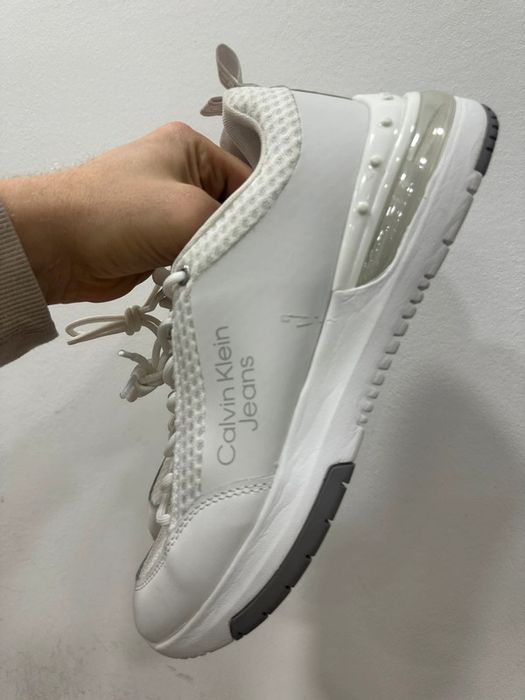Snekersy Calvin Klein Jeans biaĹ‚ee rozmiar 42