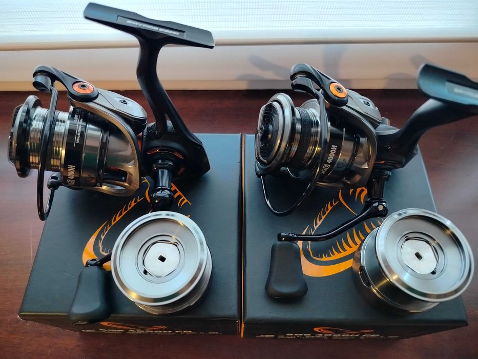 Sprzedam kołowrotki Savage gear SG6 4000H FD   oraz Wędka shimano areo