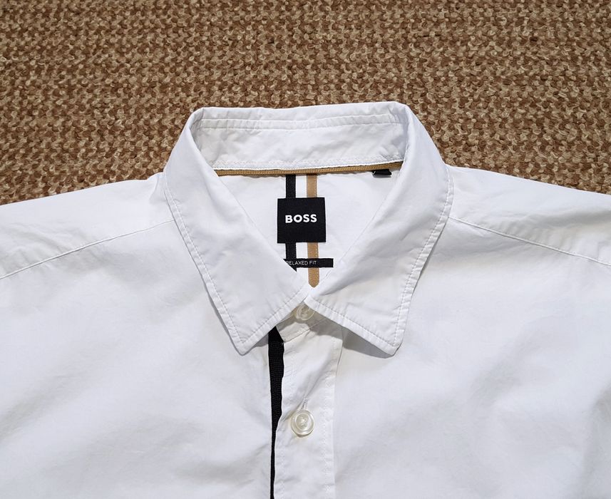 HUGO BOSS біла сорочка оригінал XXL S-Drew-Ribbon-C1-233