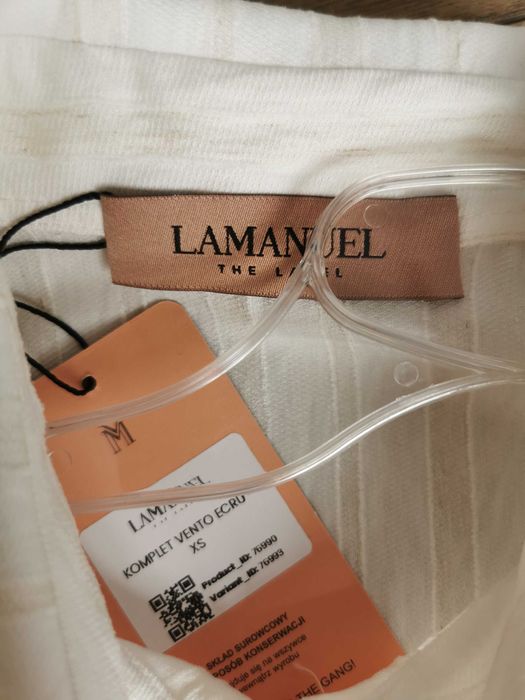 Komplet vento ecru La manuel rozm XS