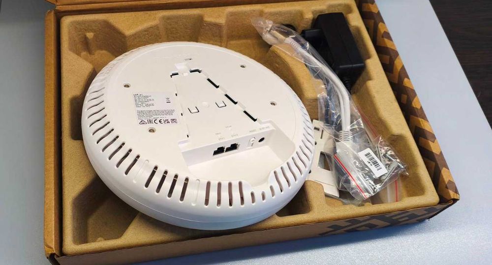 Gigabit Mikrotik cAP ax Мощный Wi-Fi 6 Ghz,Точка доступа