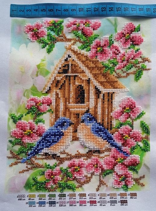 Вишиті картини без рамки та скла