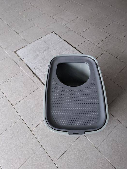 Caixa de areia vertical praticamente nova