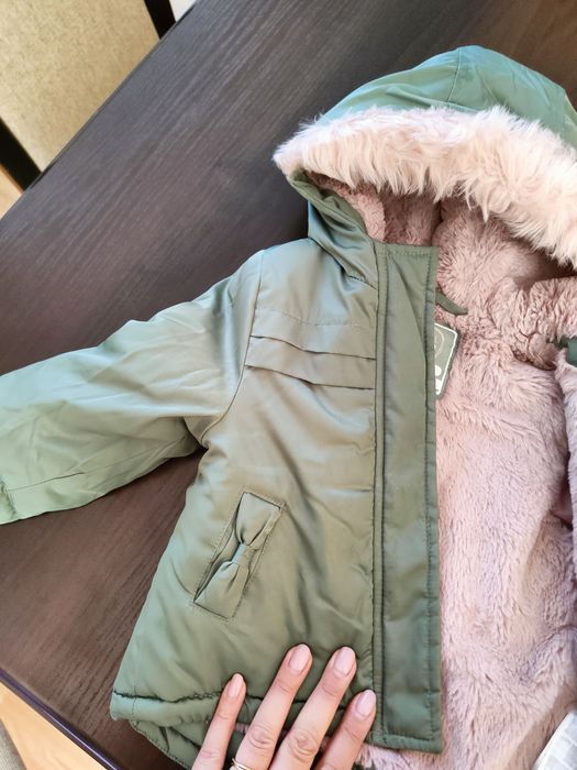 Kurteczka zimowa dla dziewczynki