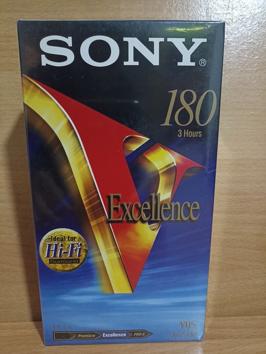 Cassete VHS Hifi seladas