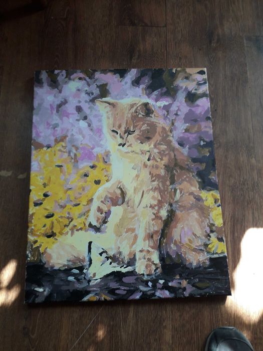 Obraz na płótnie Kotek