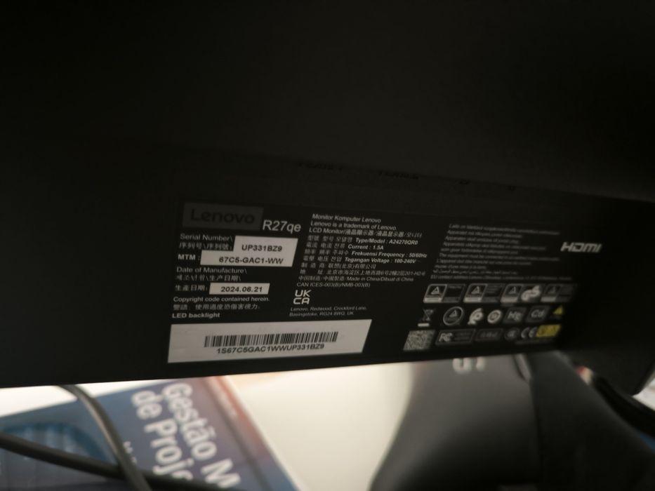 Vendo monitor LG