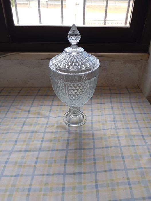 Bomboneira de Cristal decorativa