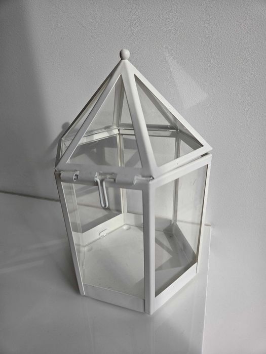 Mini szklarnia biała Ikea