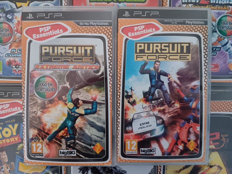 Jogos PlayStation Portátil ótimo estado de conservação