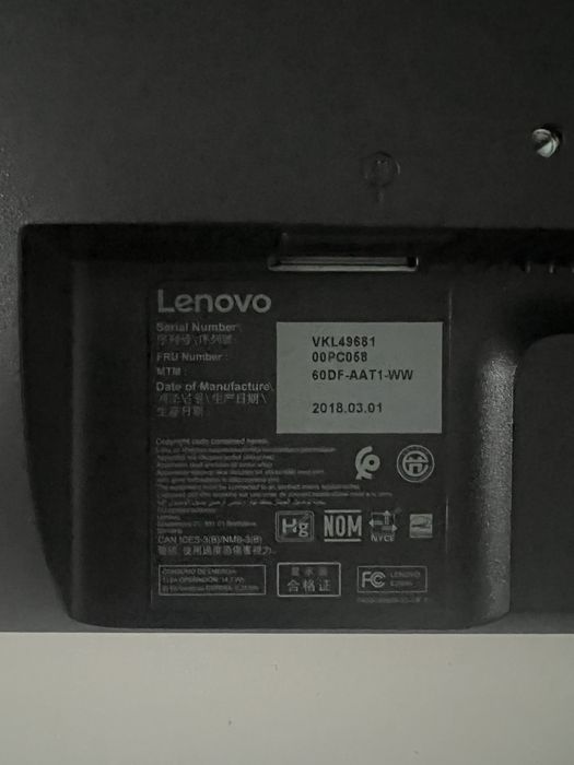 Monitor Lenovo 22”