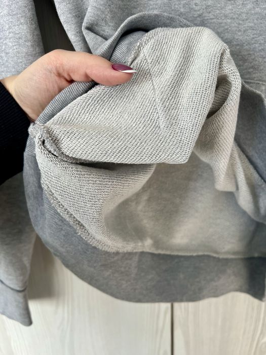 Szara bluza kangurka z kapturem Levi’s S