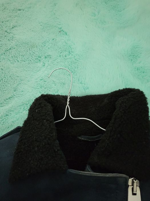 Naturalny kożuch damski ochnik S