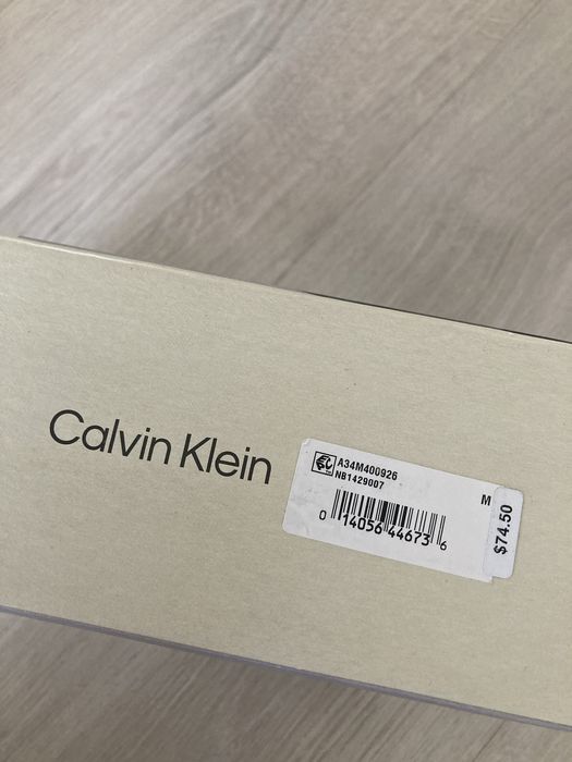 Чоловічі чорні труси боксери Calvin Klein упаковка 5 штук розмір М
