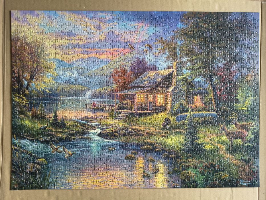 Puzzle Schmidt 1000, Thomas Kinkade, Cud Natury, kompletne