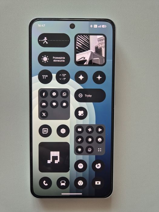 Nothing Phone (3a) - biały, używany 5 miesięcy, 100 % baterii