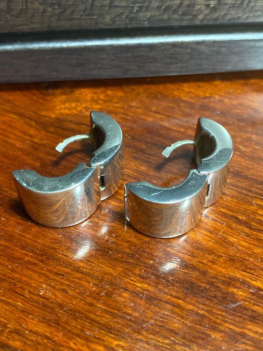 Brincos 1,6 cm Prata Portuguesa contrastada 925