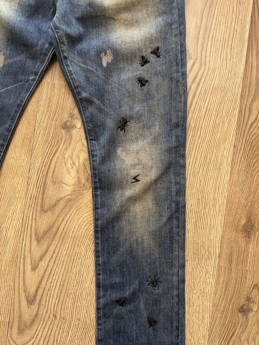 Undercover AW06 “Guru Guru” Bug/Insect Jeans