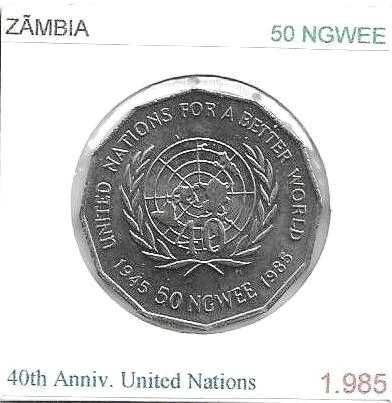 Zâmbia - - - - - Moedas