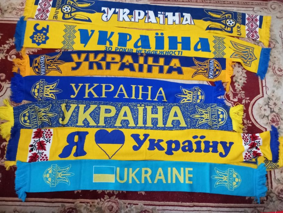 Шарф Украина акриловый
