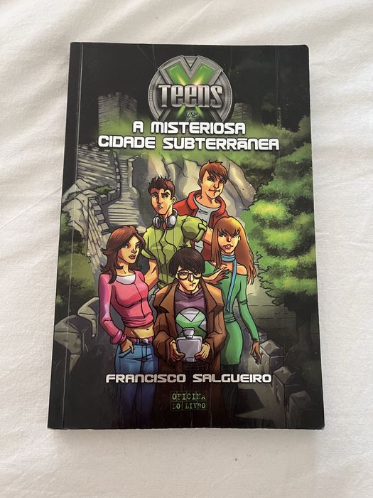 Livro A Misteriosa Cidade Subterrânea X Teens