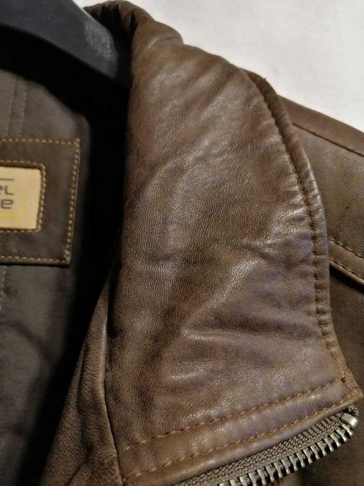 Camel Active .Kurtka męska skórzana Camel. R. XXL.