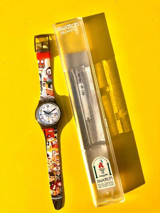 Relógio de pulso SWATCH anos 90 (por estrear!)