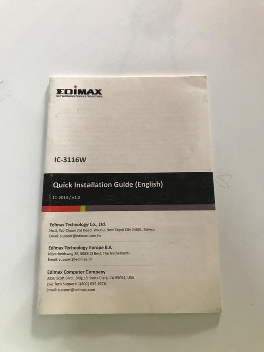 Câmeras de Segurança Edimax/SMC