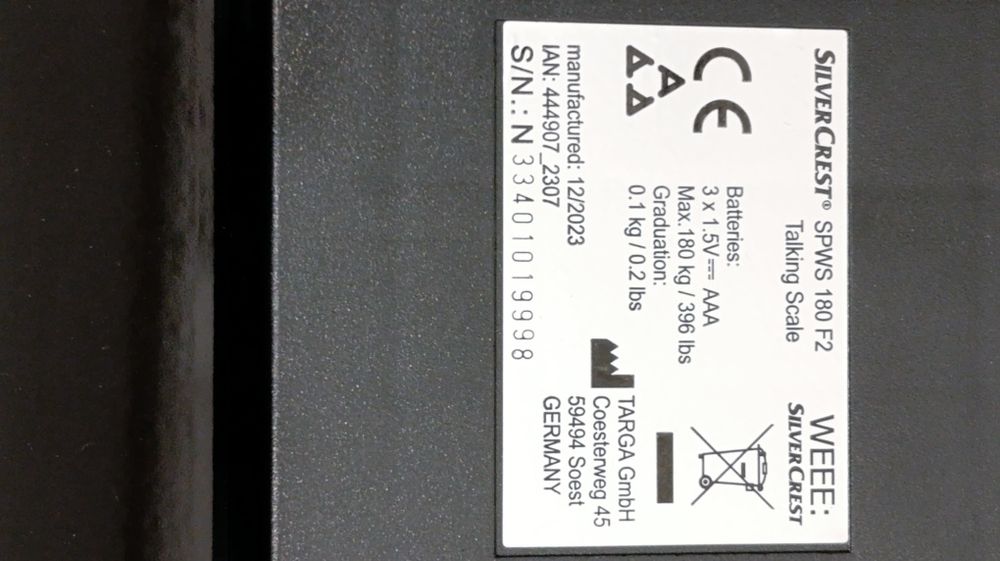 Silvercrest Scale, New440620237047080962